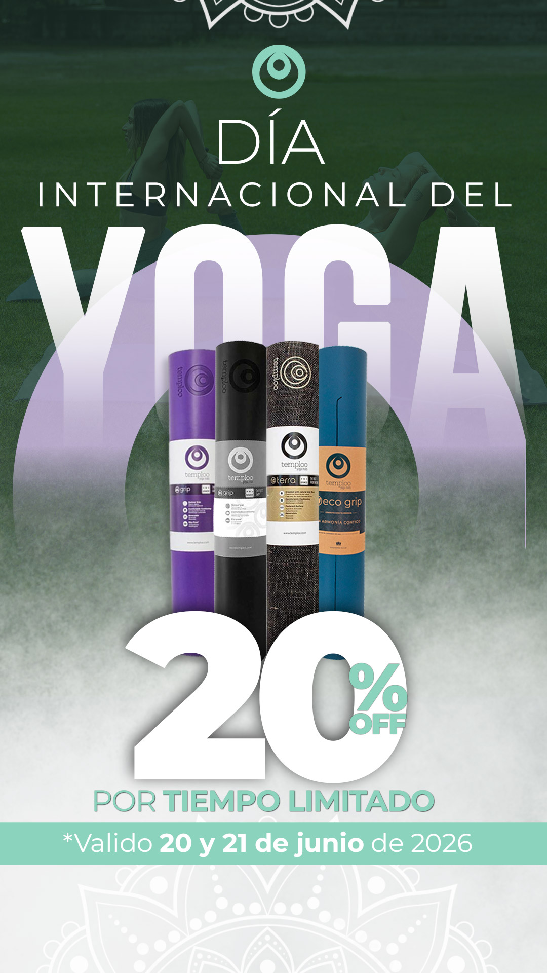 DIY26 S20 | Temploo Yoga Mats | Tapetes de Yoga