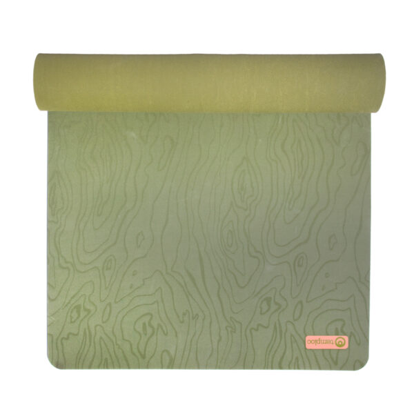 Tapete de Yoga Eco Flow Wood Edition Verde