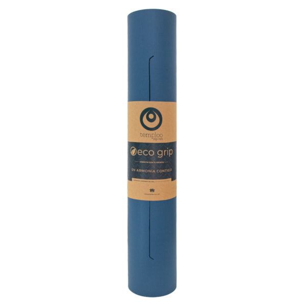 Tapete de Yoga Eco Grip Azul