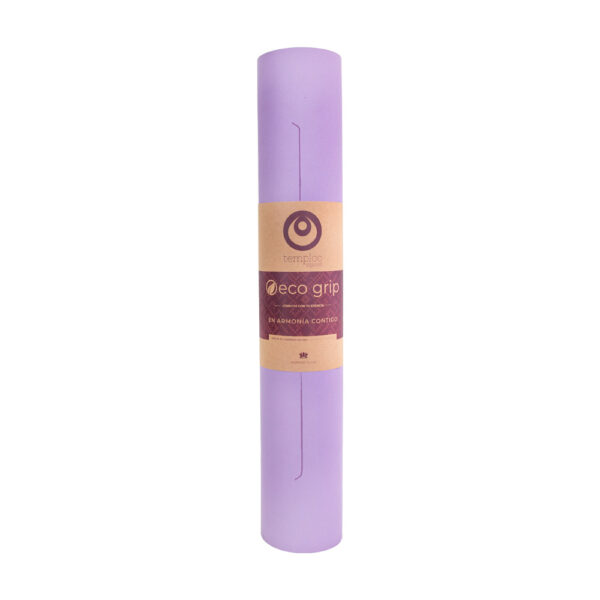 Tapete de Yoga Eco Grip Morado