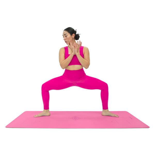 Tapete de Yoga Eco Grip Rosa
