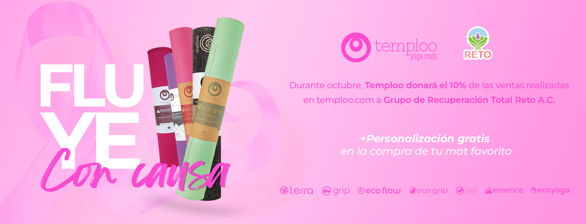 fluyecc pw | Temploo Yoga Mats | Tapetes de Yoga
